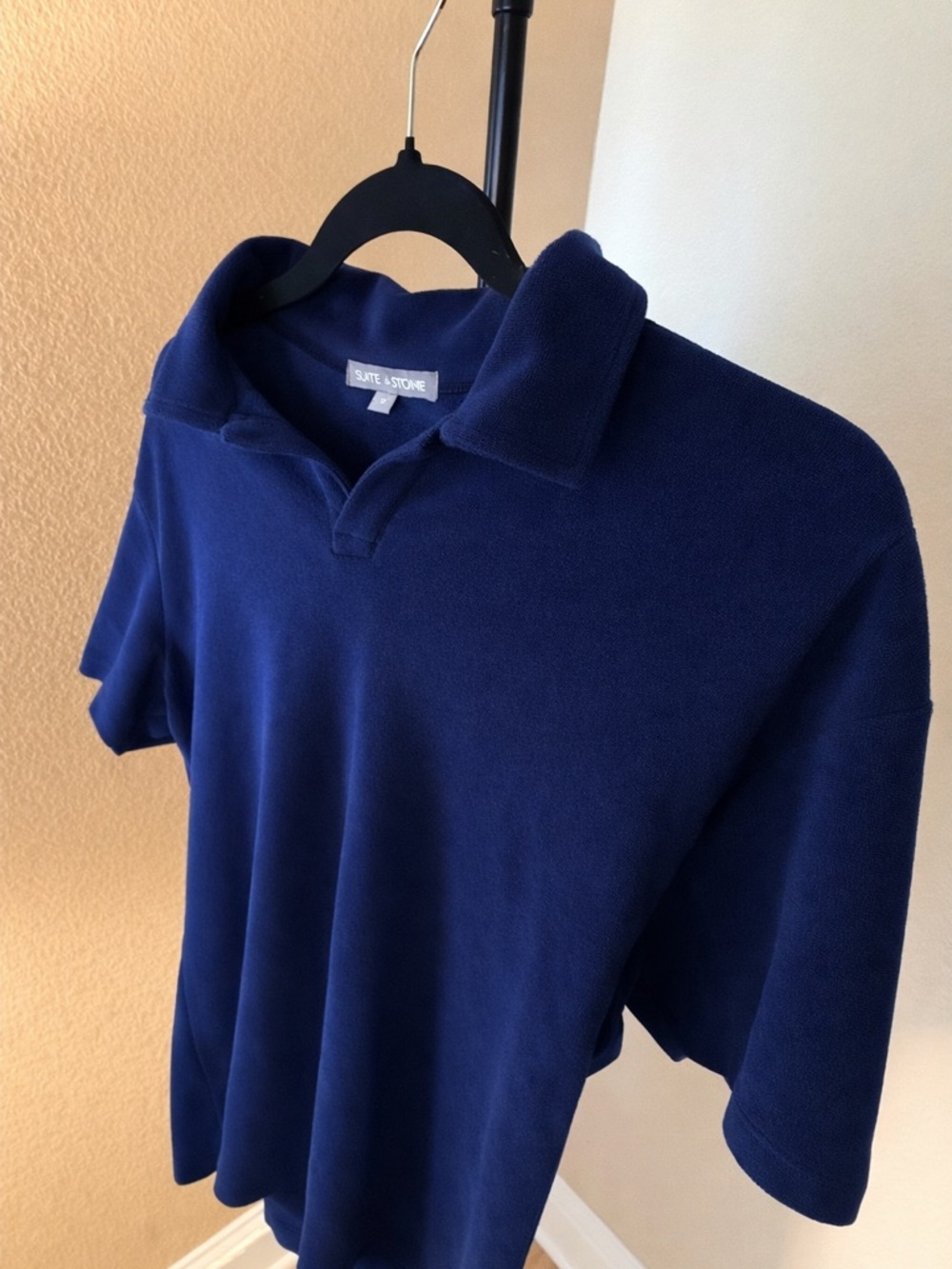 Slate & Stone Navy Short-Sleeve Polo